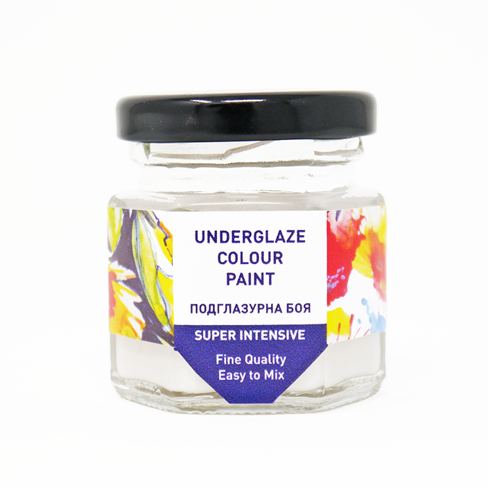 Бяла подглазурна боя UCP 01 50ml