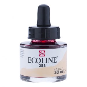 Течен акварел Праскова 258 Ecoline Talens 30мл