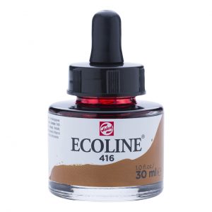 Течен акварел Сепия 416 Ecoline Talens 30мл