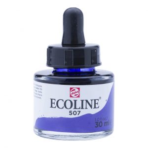 Течен акварел Ултрамарин Виолет 507 Ecoline Talens 30мл