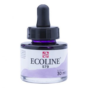 Течен акварел Пастелен виолет 579 Ecoline Talens 30мл