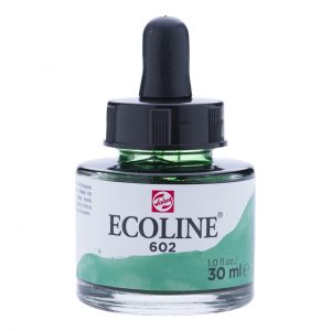 Течен акварел Наситено зелено 602 Ecoline Talens 30мл