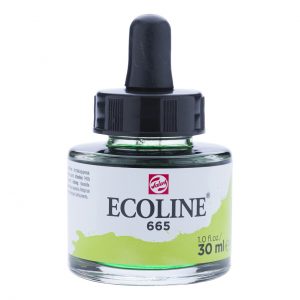 Течен акварел Пролетно зелен Ecoline Talens 30мл