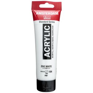 Акрил Амстердам 120мл. 104 Zinc white