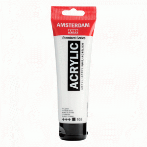 Акрил Амстердам 120мл. 105 Titanium white