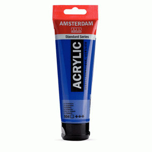Акрил Амстердам 120мл. 504 Ultramarine