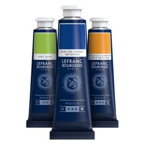 Маслена боя Lefranc Bourgeois 150ml титанова бяла