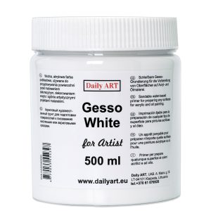 Акрилен грунд бял DAILY ART GESSO 500 МЛ