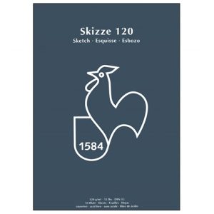 HAHNEMUHLE СКИЦНИК SKIZZE 120 Г, А5, 50листа