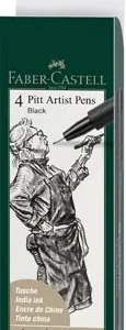 Faber-Castell Тънкописец комплект от 4 броя